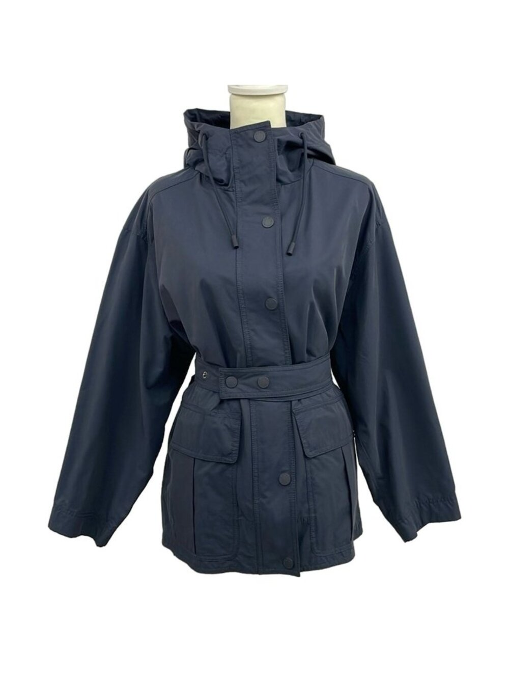 Max Mara Weekend Coat Navy Long Sleeve Spring Autumn JP 34